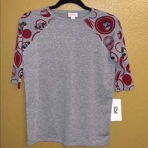 LulaRoe Minnie Mouse Sloan size 12